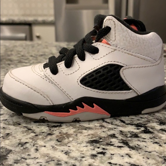 Jordan retro 5 sunblush (toddler) - Picture 4 of 6